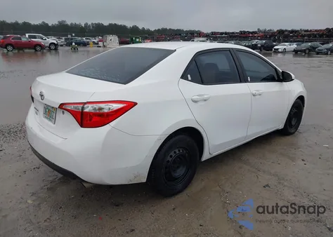 2016 Toyota Corolla L from USA, damaged, VIN 2T1BURHE9GC505374